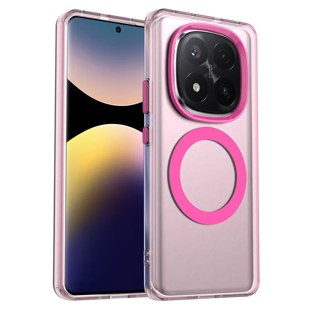 MagSafe Case for Xiaomi Redmi Note 14 Pro+ 5G, Techsuit, CandyCase, Pink