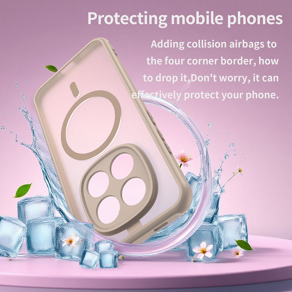 Ovitek MagSafe za Xiaomi Redmi Note 15 Pro 5G, Techsuit, HaloFrost II, Zlat