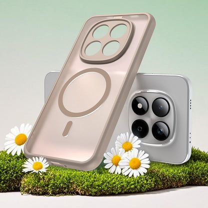 Ovitek MagSafe za Xiaomi Redmi Note 15 Pro 5G, Techsuit, HaloFrost II, Zlat