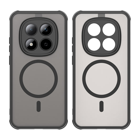 Ovitek MagSafe za Xiaomi Redmi Note 15 Pro 5G, Techsuit, HaloFrost II, Črn