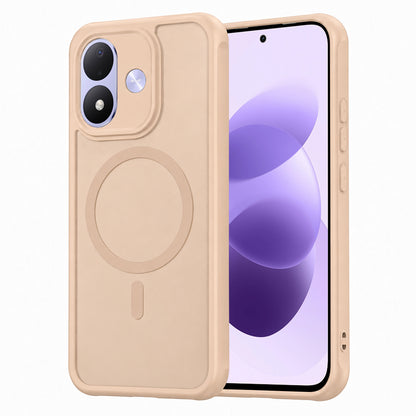 MagSafe Case for Xiaomi Redmi Note 17 4G / Note 17 5G, Techsuit, HaloFrost II, Gold