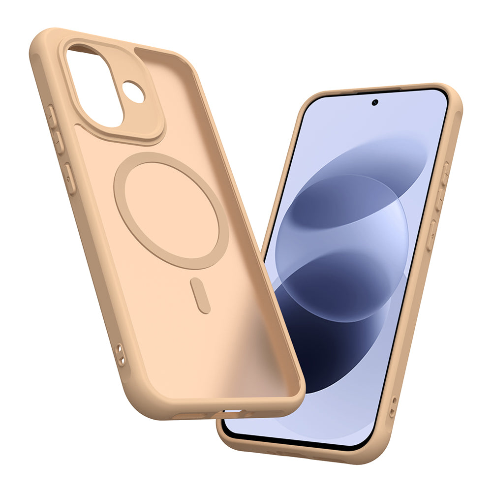 MagSafe ovitek za Xiaomi Redmi Note 17 Pro, Techsuit, HaloFrost II, zlate barve