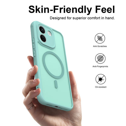 MagSafe ovitek za Xiaomi Redmi Note 17 Pro, Techsuit, HaloFrost II, svetlo zelena