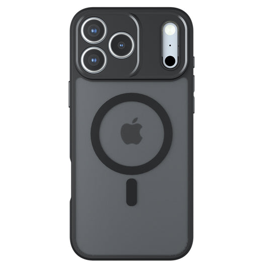 Ovitek MagSafe za Apple iPhone 17 Pro Max, Techsuit, PureFrost, Črn
