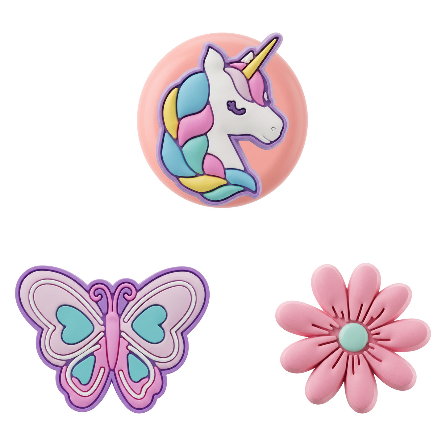 OEM ovitek Butterfly za Apple AirTag, komplet 3 kosi, večbarven