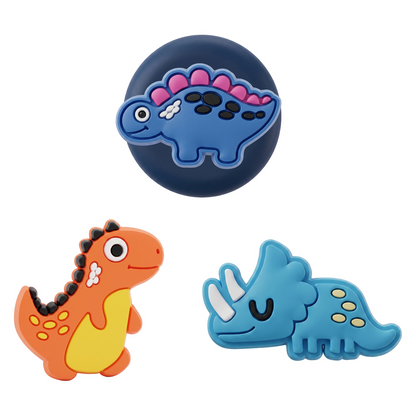 OEM ovitek Dinosaur za Apple AirTag, komplet 3 kosi, večbarven