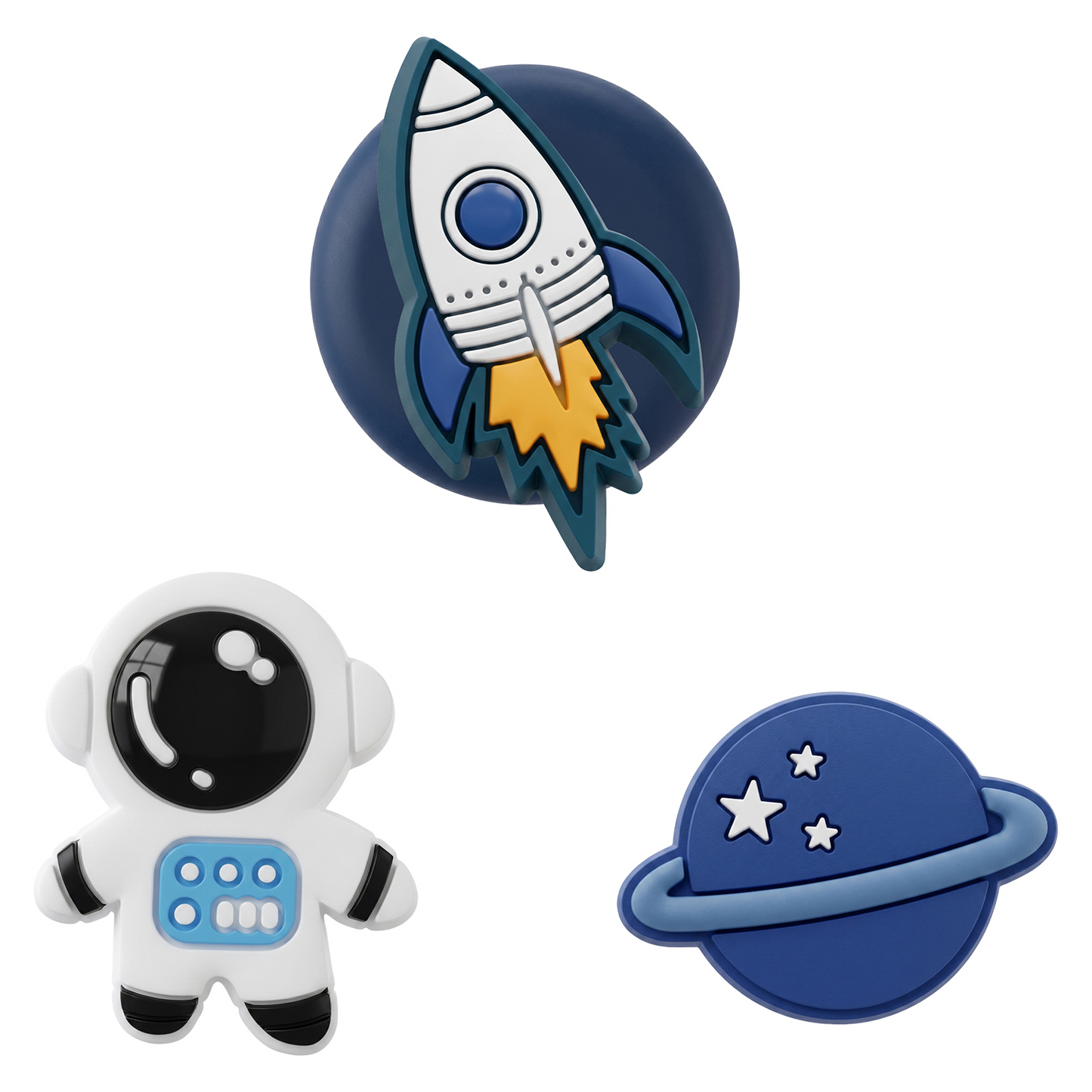 Ovitek OEM Space za Apple AirTag, komplet 3 kosi, večbarven