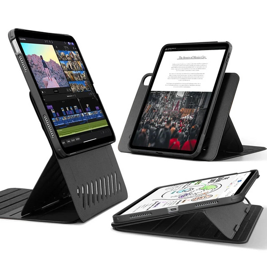 Ovitek za Apple iPad (2025) / (2022), ESR, Shift, Črn, Ponovno zapakiran