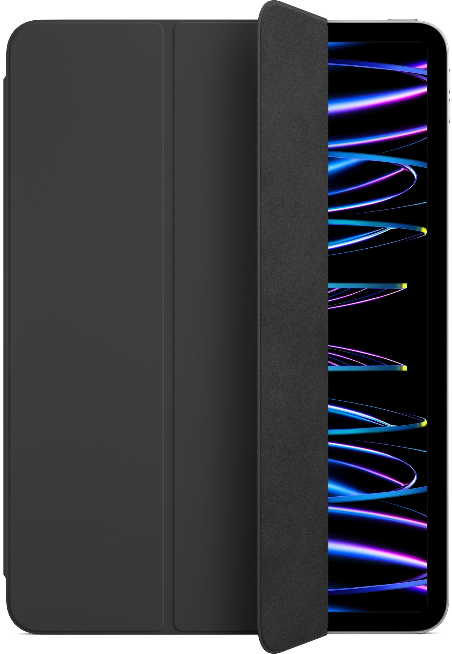 Case for Apple iPad Pro 12.9 (2022) / Pro 12.9 (2021) / Pro 12.9 (2020) / Pro 12.9 (2018), Smart Folio, Black MXT92ZM/A