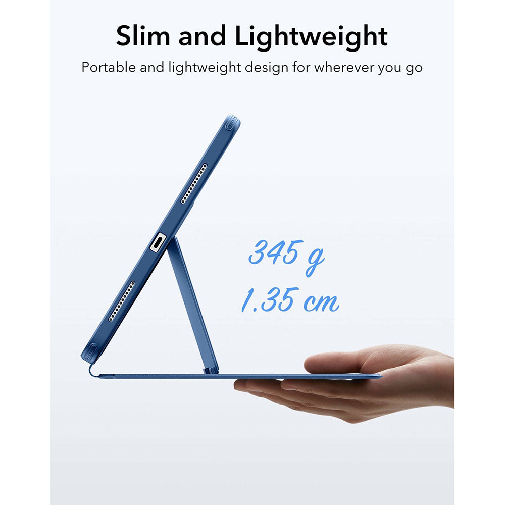 Ovitek za Apple iPad (2025) / (2022), ESR, Flip Hybrid, Modra