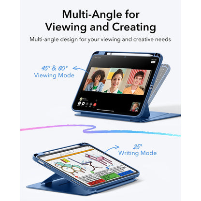 Ovitek za Apple iPad (2025) / (2022), ESR, Flip Hybrid, Modra