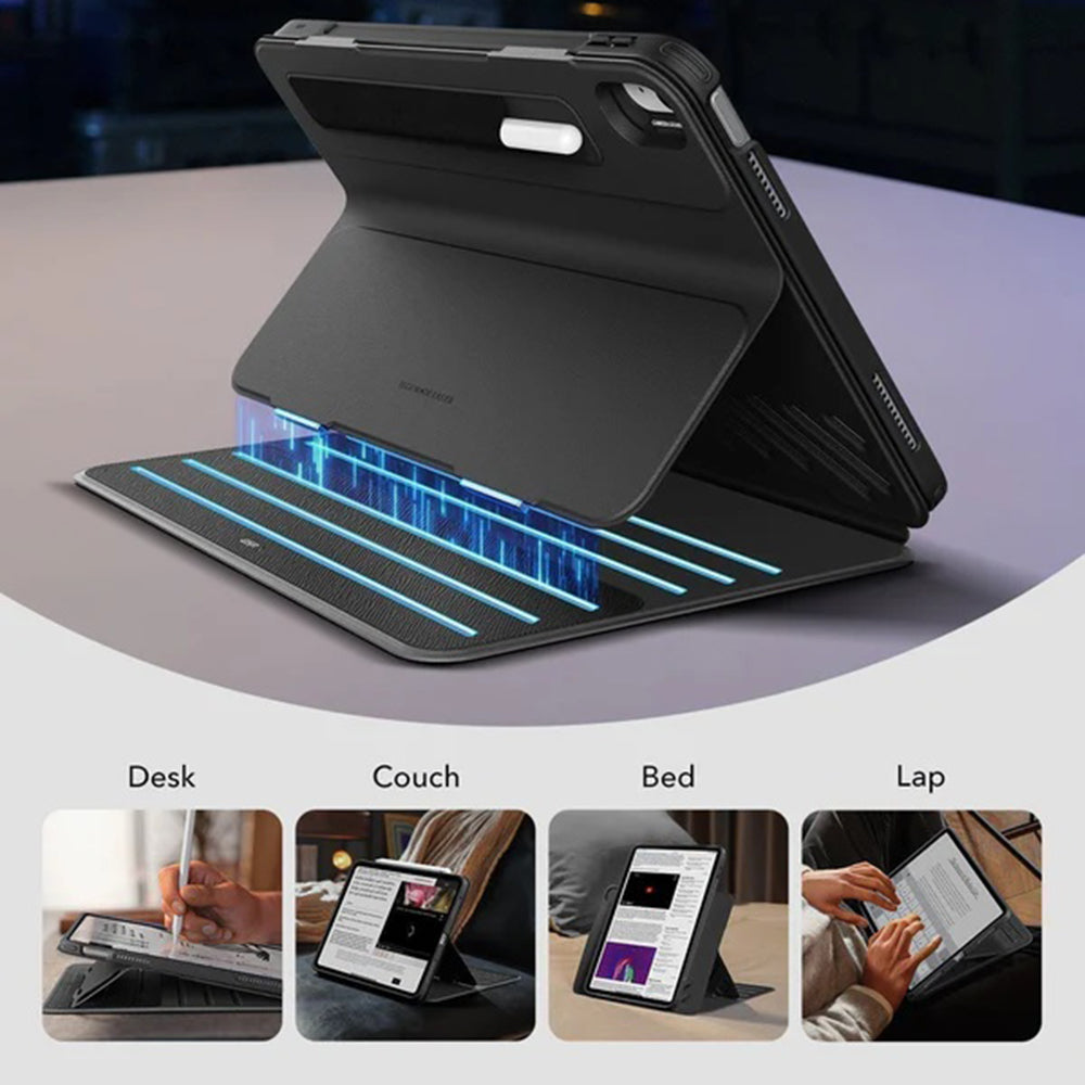 Ovitek za Apple iPad (2025) / (2022), ESR, Shift, Črn