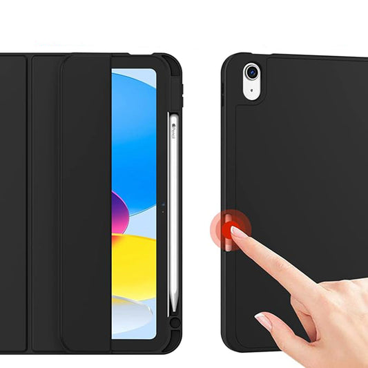 Ovitek za Apple iPad (2025) / (2022), Techsuit, Flex Trifold, Siva