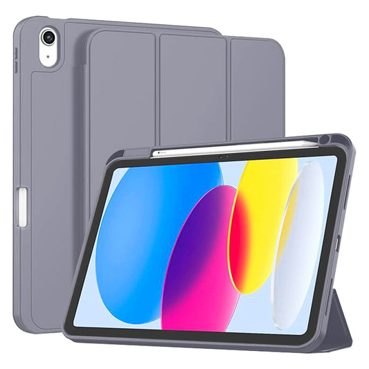 Ovitek za Apple iPad (2025) / (2022), Techsuit, Flex Trifold, Vijoličen