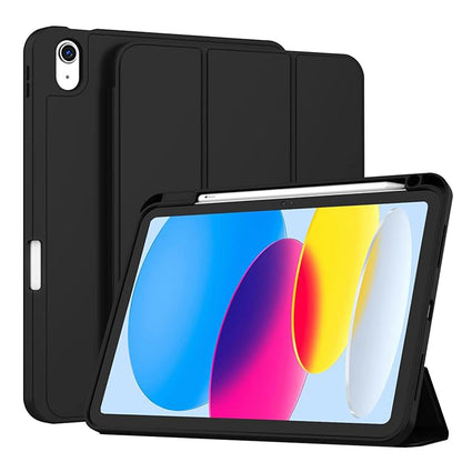 Ovitek za Apple iPad (2025) / (2022), Techsuit, Flex Trifold, Črn