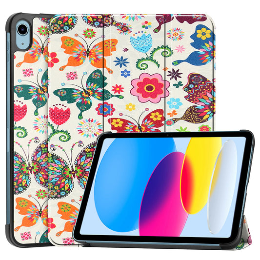 Ovitek za Apple iPad (2025) / (2022), Techsuit, FoldPro Butterfly, večbarven