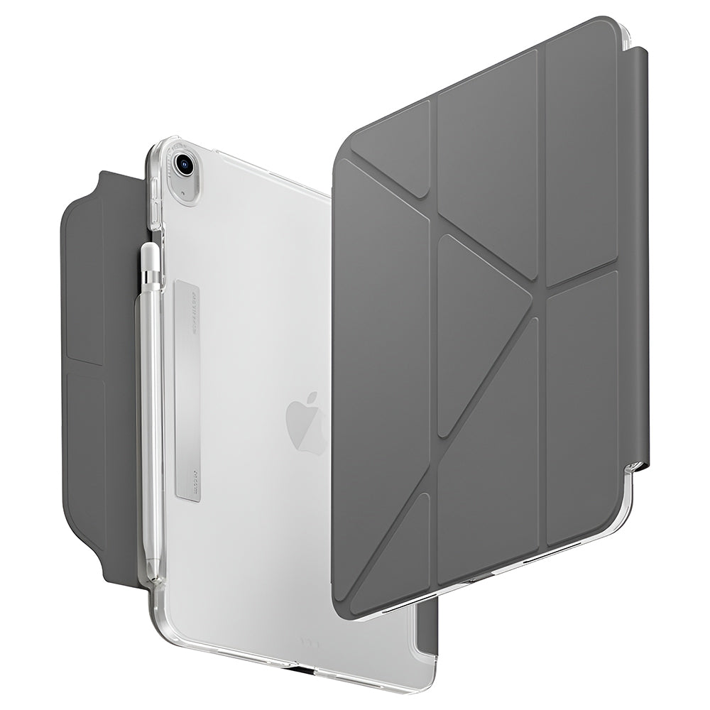 Ovitek za Apple iPad (2025), UNIQ, Camden Click, Siv