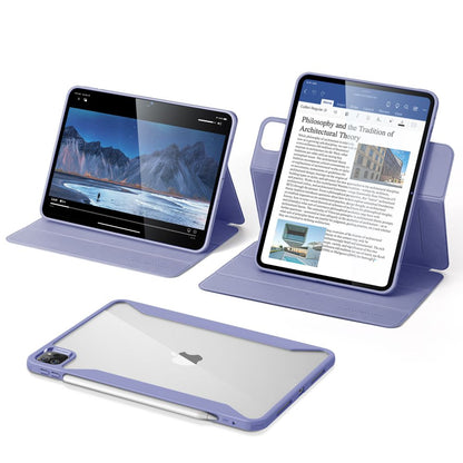 Ovitek za Apple iPad Pro 13 (2024), ESR, Rebound Hybrid, Vijolična