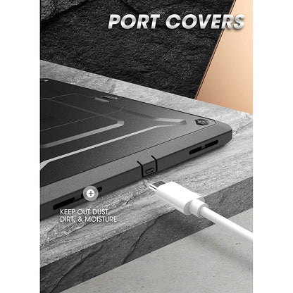 Ovitek za Apple iPad (2025) / iPad (2022), Supcase, Unicorn Beetle Pro, Črn