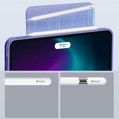 Ovitek za Apple iPad Pro 13 (2024), ESR, Rebound Hybrid, Vijolična