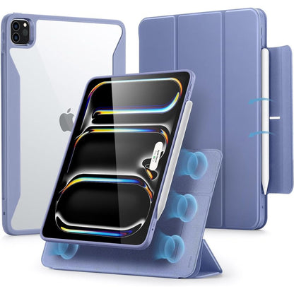 Ovitek za Apple iPad Pro 13 (2024), ESR, Rebound Hybrid, Vijolična