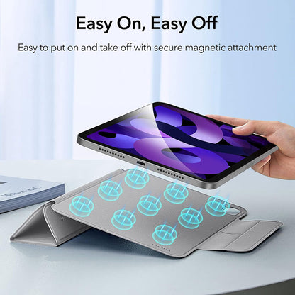 Ovitek za Apple iPad Air 11 (2024) / Air (2022) / Air (2020) / Pro 11 (2018), ESR, Rebound, Siv