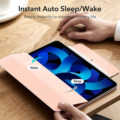 Ovitek za Apple iPad Air 11 (2024) / Air (2022) / Air (2020) / Pro 11 (2018), ESR, Rebound, Zlato roza