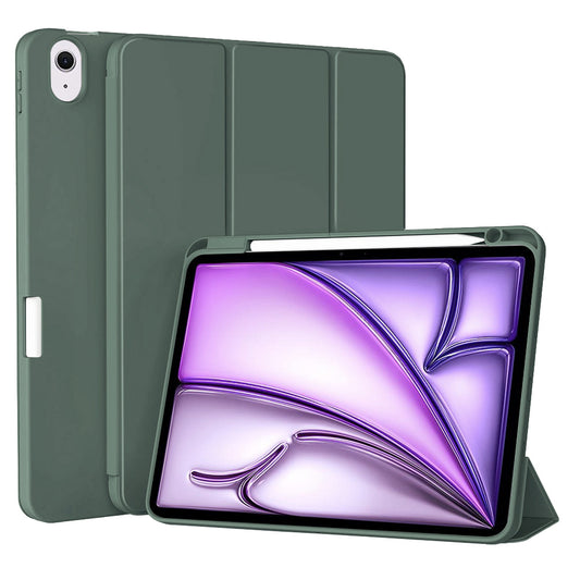 Ovitek za Apple iPad Air 11 (2026) / iPad Air 11 (2025) / Air 11 (2024), Techsuit, Flex Trifold, Zelen