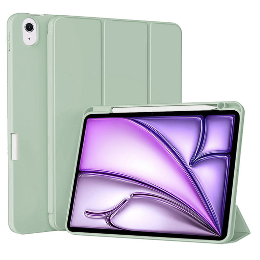 Ovitek za Apple iPad Air 11 (2026) / iPad Air 11 (2025) / Air 11 (2024), Techsuit, Flex Trifold, Matcha zelena