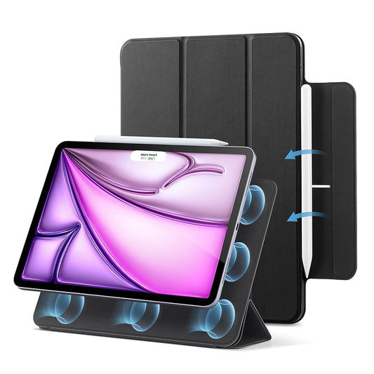 Ovitek za Apple iPad Air 13 (2025) / Air 13 (2024), ESR, Rebound, črn