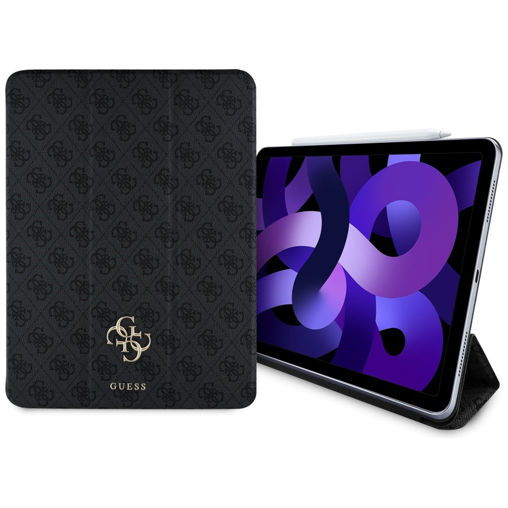 Ovitek za Apple iPad Air 13 (2025) / Air 13 (2024), Guess, 4G Big Logo, črn