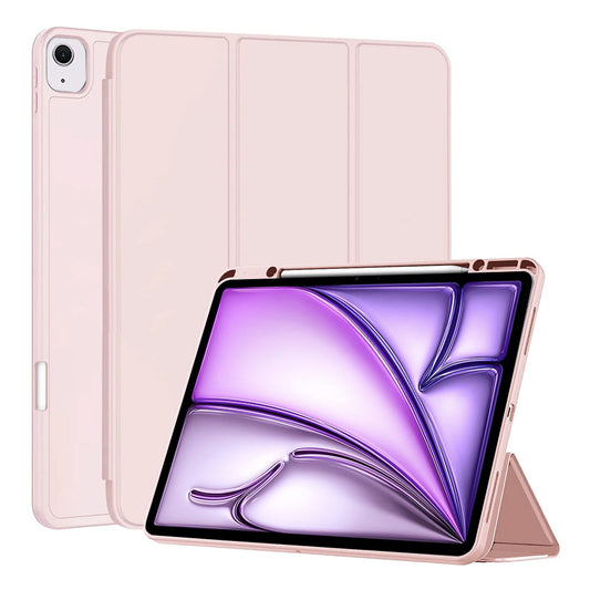 Ovitek za Apple iPad Air 13 (2026) / Air 13 (2025) / Air 13 (2024), Techsuit, Flex Trifold, roza
