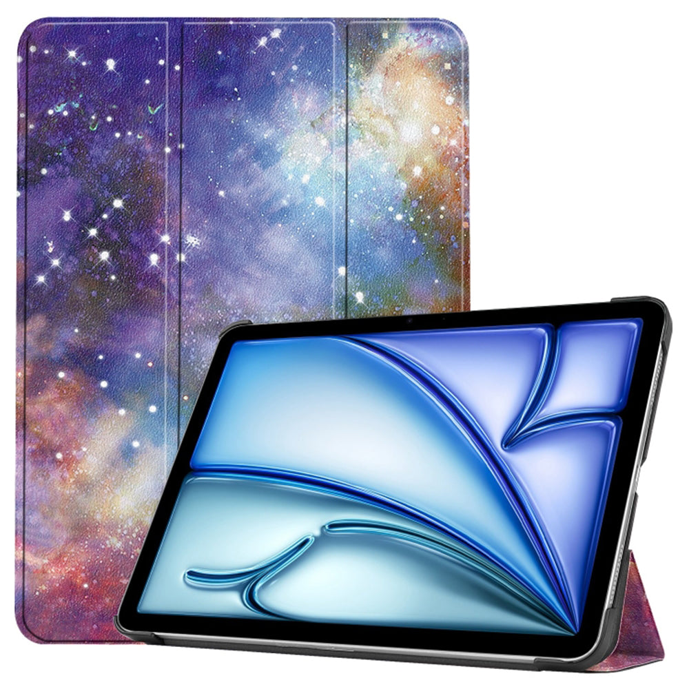 Ovitek za Apple iPad Air 13 (2026) / Air 13 (2025) / Air 13 (2024), Techsuit, FoldPro Galaxy, večbarven