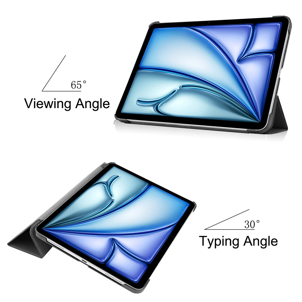 Ovitek za Apple iPad Air 13 (2026) / Air 13 (2025) / Air 13 (2024), Techsuit, FoldPro, Črn