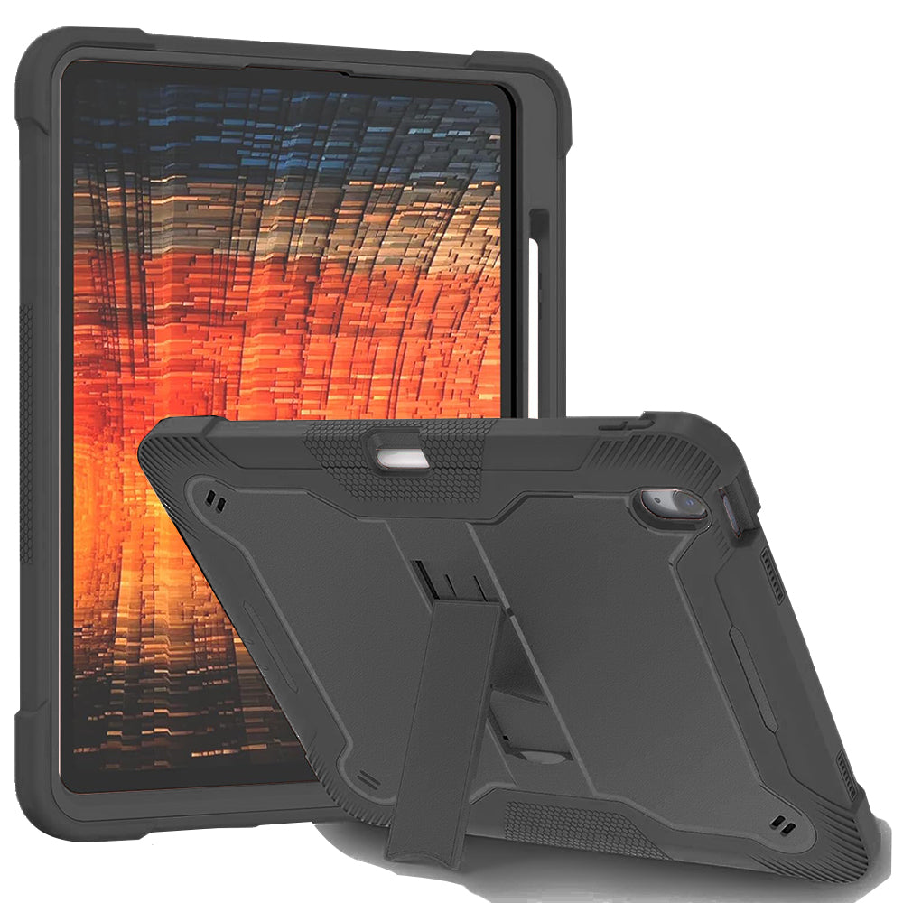 Ovitek za Apple iPad Air 13 (2026) / Air 13 (2025) / Air 13 (2024), Techsuit, Rugged TabShell, Črn