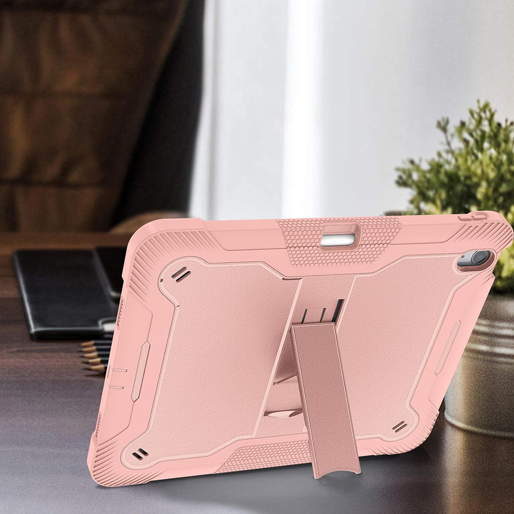 Ovitek za Apple iPad Air 13 (2026) / Air 13 (2025) / Air 13 (2024), Techsuit, Rugged TabShell, roza