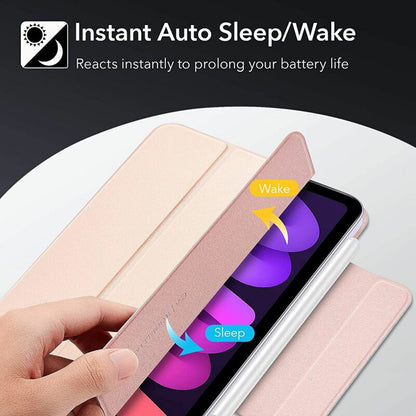 Case for Apple iPad mini (2024) / mini (2021), ESR, Rebound, Rose Gold