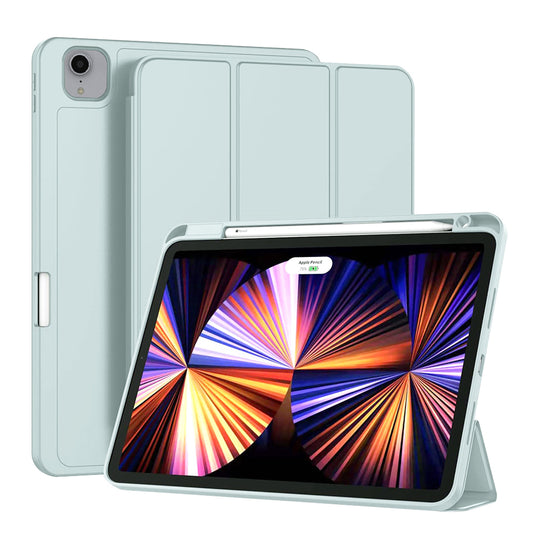 Ovitek za Apple iPad Pro 11 (2022) / Pro 11 (2021) / Pro 11 (2020) / Pro 11 (2018), Techsuit, Flex Trifold, modra