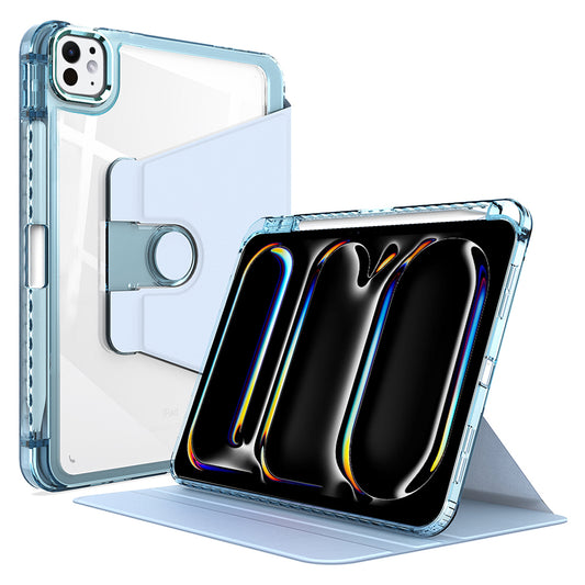 Ovitek za Apple iPad Pro 11 (2024), Techsuit, Crystal Vision, Bleu