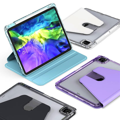 Ovitek za Apple iPad Pro 11 (2024), Techsuit, Crystal Vision, Vijoličen