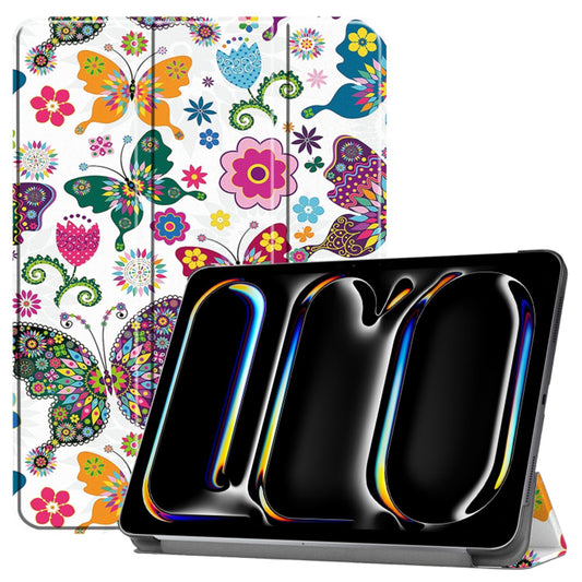 Ovitek za Apple iPad Pro 11 (2024), Techsuit, FoldPro Butterfly, večbarven