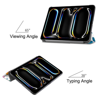 Ovitek za Apple iPad Pro 11 (2024), Techsuit, FoldPro Butterfly, večbarven