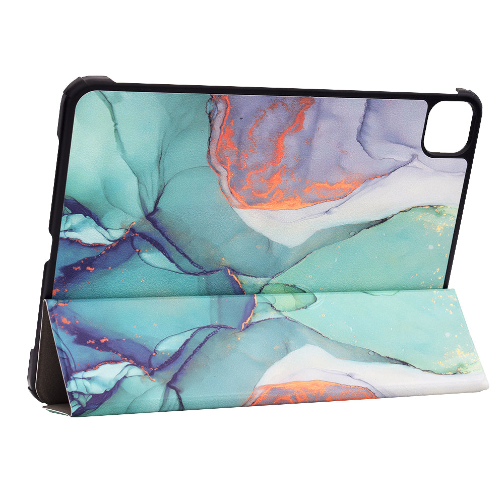 Ovitek za Apple iPad Pro 11 (2024), Techsuit, FoldPro Green Time, večbarven