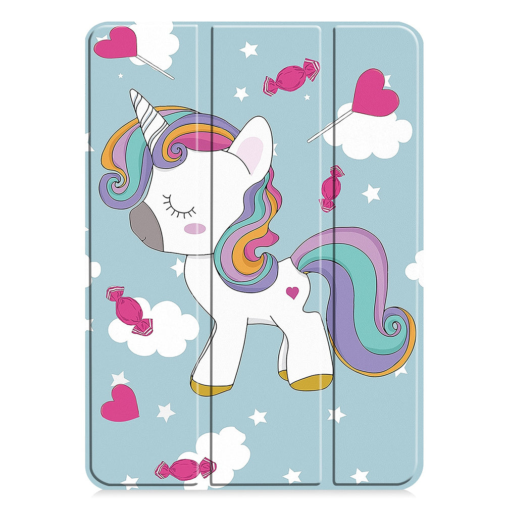Ovitek za Apple iPad Pro 11 (2024), Techsuit, FoldPro Unicorn, večbarven