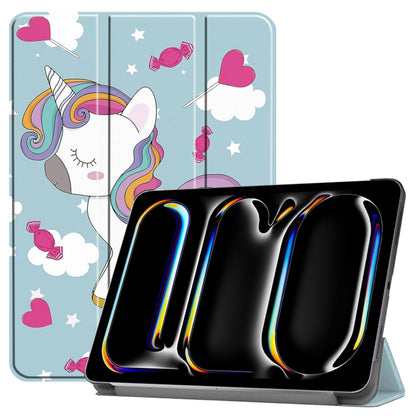 Ovitek za Apple iPad Pro 11 (2024), Techsuit, FoldPro Unicorn, večbarven