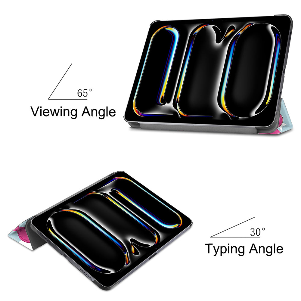 Ovitek za Apple iPad Pro 11 (2024), Techsuit, FoldPro Unicorn, večbarven