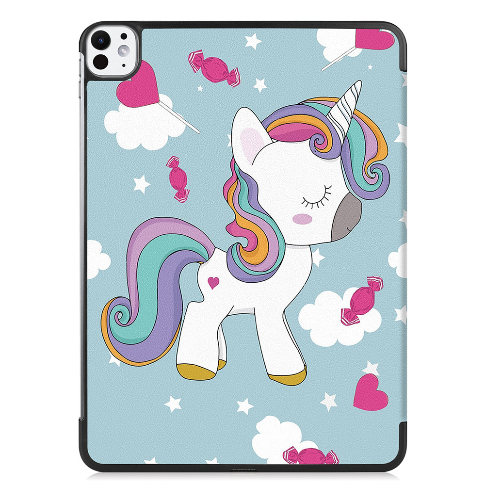 Ovitek za Apple iPad Pro 11 (2024), Techsuit, FoldPro Unicorn, večbarven