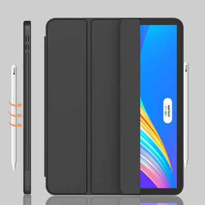 Ovitek za Apple iPad Pro 12.9 (2022) / Pro 12.9 (2021) / Pro 12.9 (2020) / Pro 12.9 (2018), Techsuit, Flex Trifold, Črn