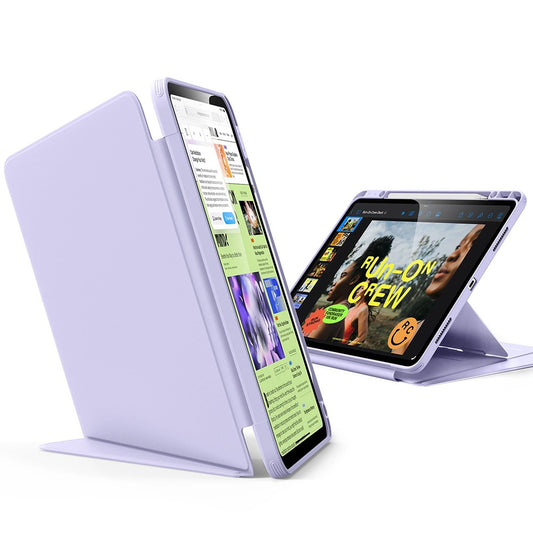 Ovitek za Apple iPad Pro 13 (2024), ESR, Flip Hybrid z držalom za svinčnik, vijoličen