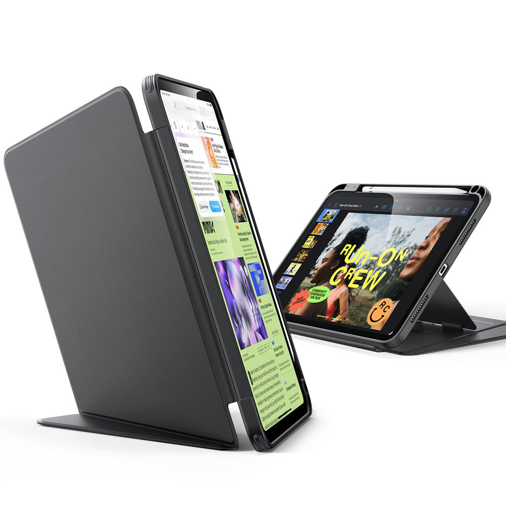Ovitek za Apple iPad Pro 13 (2024), ESR, Flip Hybrid s prostorom za svinčnik, črn